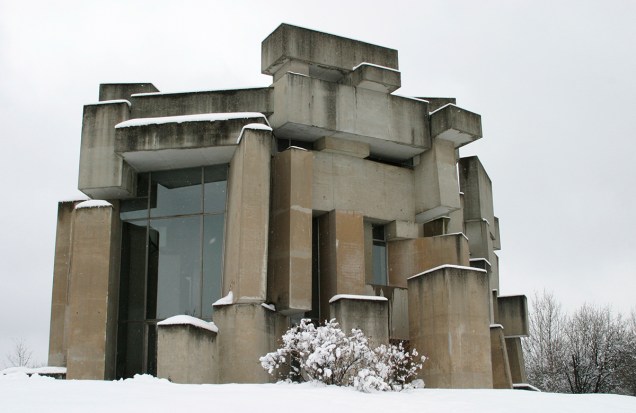 Wotruba-Kirche im Winter